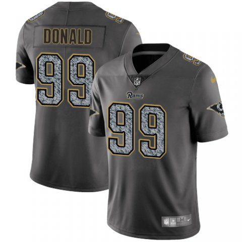 Men Los Angeles Rams #99 Donald Nike Teams Gray Fashion Static Limited NFL Jerseys->tampa bay buccaneers->NFL Jersey